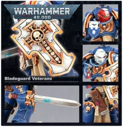Rise of Gunpla Games Workshop^W40K : SPACE MARINES : BLADEGUARD VETERANS
