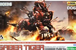 Rise of Gunpla Kotobukiya^ZOIDS 1/72 SABER TIGER MARKING PLUS VER.